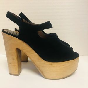 Marni Suede Slingback Sandals